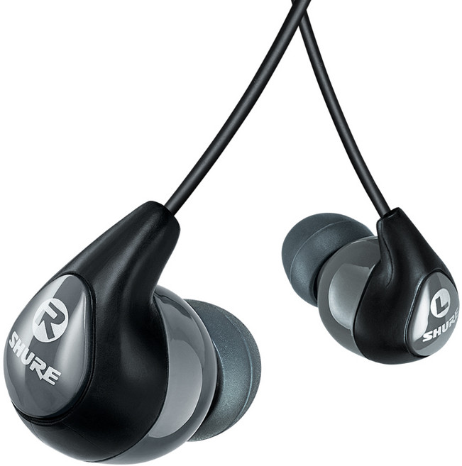 SHURE SE112 슈어 유선 이어폰 모니터 모니터링 입문용 줄 이어폰 줄감개 포함 [삼아정품/당일출고]