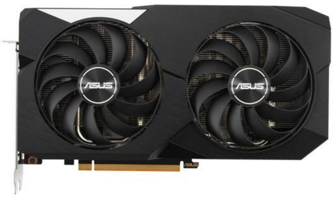[ASUS] 듀얼 AMD 라데온 RX6600XT 8GB GDDR6 그래픽 카드