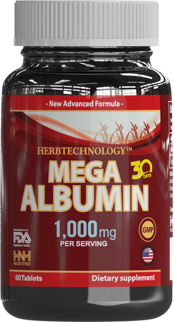 HNHusa 메가 알부민 1000mg 타블렛, 1개, 60정