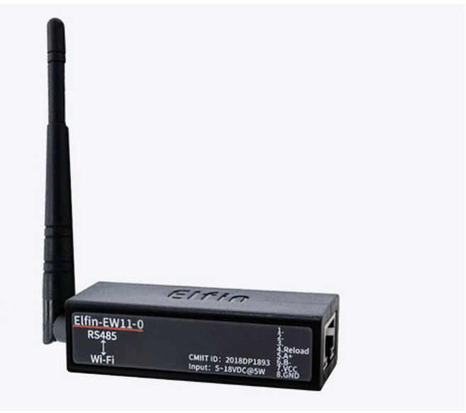 광전압 무선 네트워킹 장치 Modbus TPC IP RJ45 RS485 WIFI 직렬 서버 DTU Elfin EW11A 0/, EW11A-0 Single, Single EW11 0 Kit 3, 1개