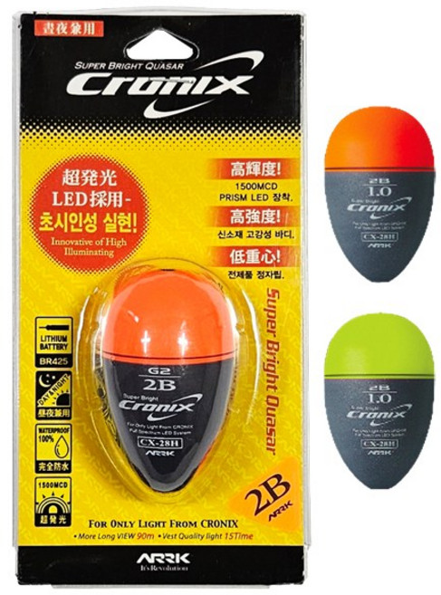 아크 크로닉스 전자구멍찌 벵에돔찌 CX-028H, 레드 30시간, B - 16.5g BR425