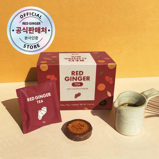 레드진저 생강차 [세람비보타니 : 공식판매처], 30g - 쿠팡