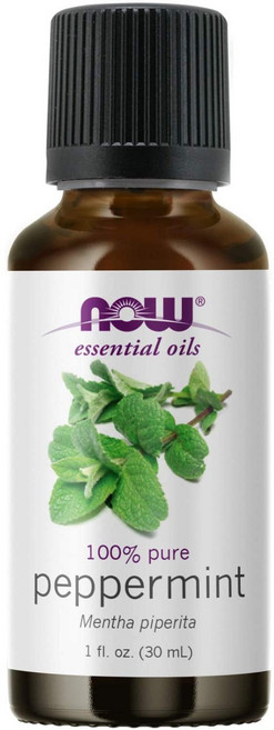 Now Foods 100% 퓨어 페퍼민트 에센셜 오일, 30ml, 1개