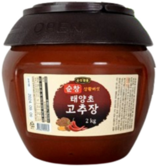 순창명품 상황버섯 태양초 고추장 2kg, 1개