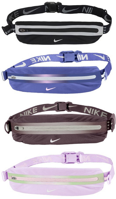 나이키 슬림 러닝 웨이스트백 4.0, 블랙, 1개