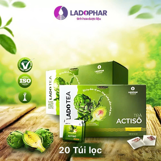 아티차 달랏 아티소차- Tra tui loc Actiso, 40g, 20개입, 2개, 40g