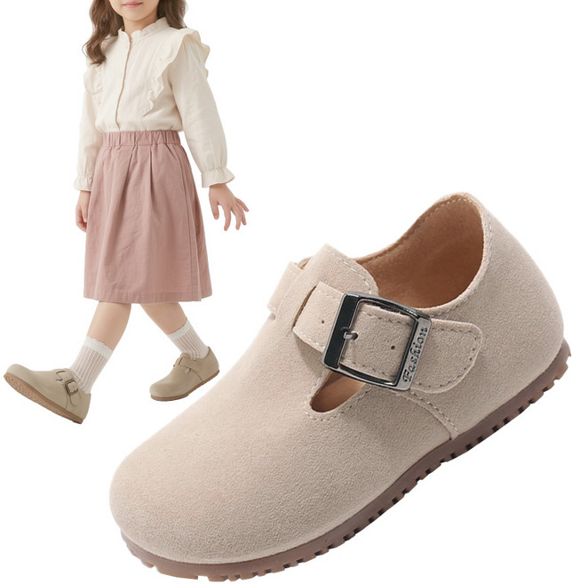 스토리원 U-KIDSH026 키즈 스트랩 단화 로퍼 슈즈