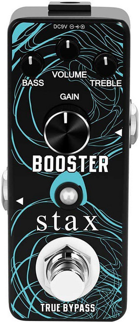 스탁스 오토 와 기타 페달 디지털 자동 효과 미니 사이즈 트루 바이패스, Booster, 1개