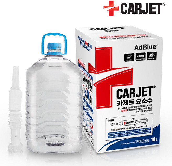 카제트 애드블루 국산 요소수 10리터 현대 기아 벤츠 BMW AdBlue 디젤, 10L, 1개