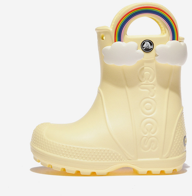 [국내매장판] 크록스핸들 잇 레인보우 레인 부츠 키즈