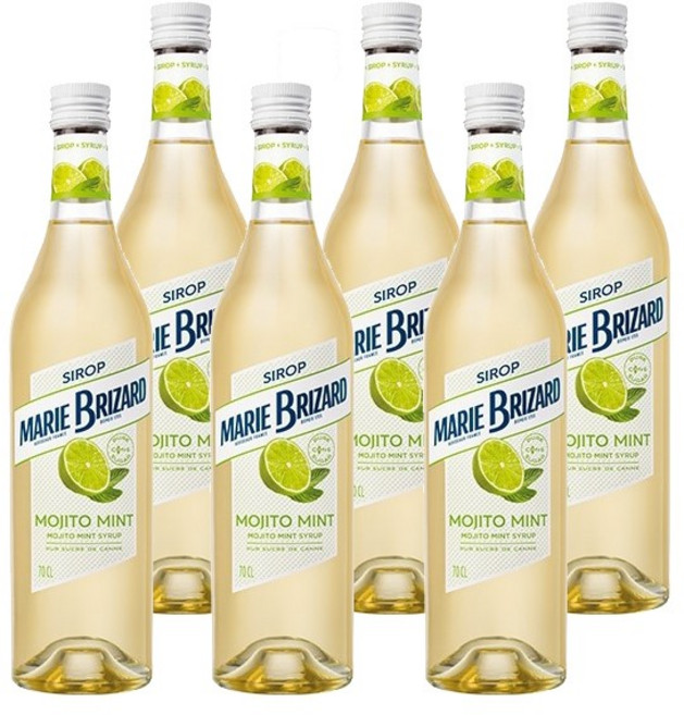 마리브리자드 모히또민트 시럽, 700ml, 6개