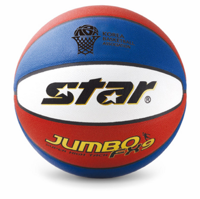 스타 점보FX9 칼라 블루 농구공 7호 BB427-31 농구볼, 1개