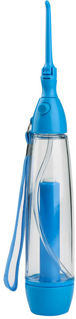 신형 구강 충치기 수동 기압 휴대용 세척기 수치선 치아 청결 충치기, 청색