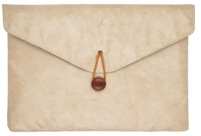 빈티지 봉투 스타일 슬리브 파우치 케이스 종이 소재 13인치 노트북 가방 케이스 맥북 에어 프로 13.6델화, 01 13 inches, 03 Khaki color