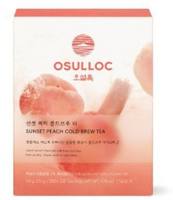 오설록 콜드브루 티 피치 꿀배 머스캣 564612