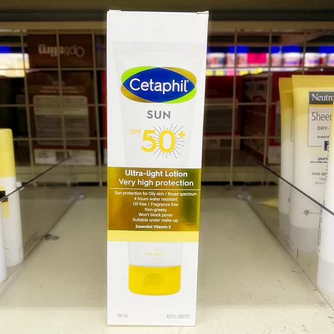 세타필 울트라 라이트 선크림 Cetaphil Sun SPF 50+ Ultra Light Lotion, 2개, 100ml - 쿠팡