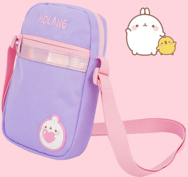 몰랑이 데일리 핸드폰가방 가방 크로스백 파우치 길이 조절 끈 윙하우스