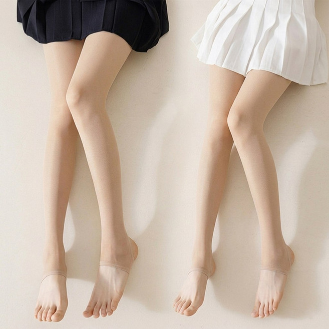 여성 골프 발고리 스타킹 살색 UV커버 시원한 여름 고리스타킹 1+1