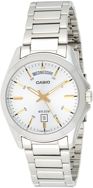 Casio Classic Silver Watch MTP1370D-7A2 [카시오 클래식 실버 시계 MTP1370D-7A2]