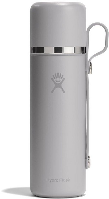 Hydro Flask Hot & Cup - 단열 스테인리스 스틸 커피용 뜨거운 음료 여행용 용기 828ml(28온스) 비치플럼 퍼플_161927, 28온스, 버치_161927