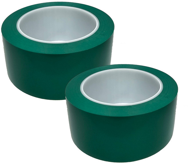 바닥라인테이프(48mm*33m/녹색) 2개입