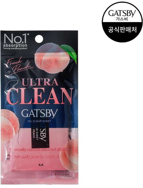 [맨담] 갸스비 오일크리어 필름 피치 40매