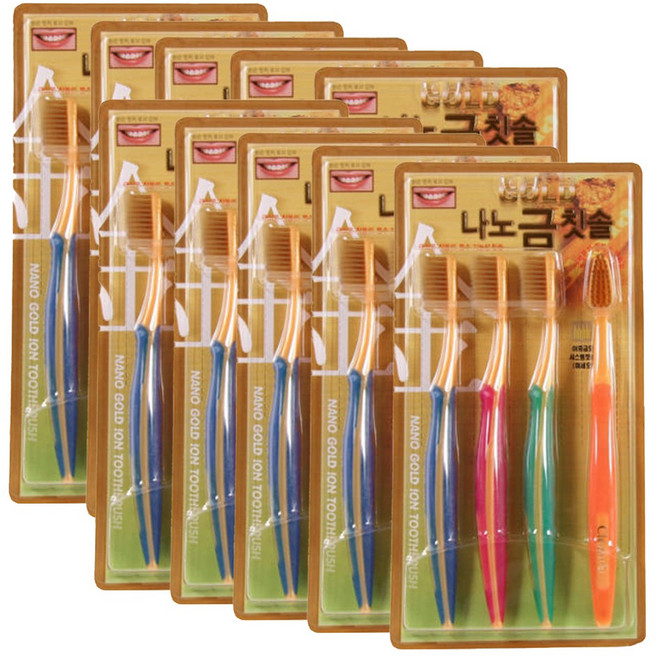 메디안 송천염 칫솔, 4개입, 10개