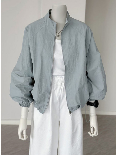 韓國防曬衣女薄款爆款外套休閒衝鋒衣春夏戶外休閒百搭運動夾克女