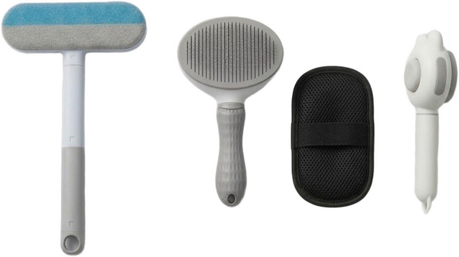 비전룸 쓱싹 털제거기 반려동물 옷 침구류 브러쉬 6종 패키지, 1개, 세트