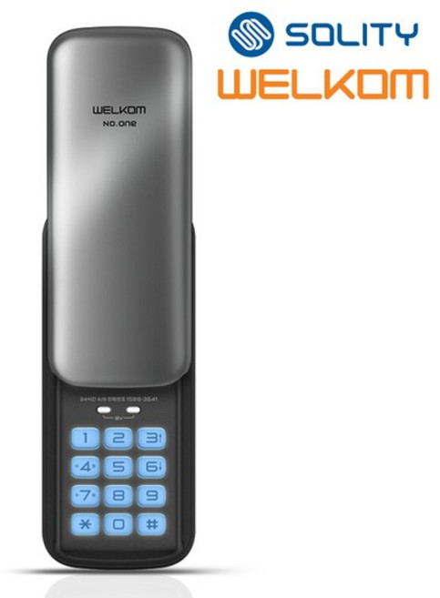 [무료설치] 솔리티 넘버원 WSR-05N 비밀번호전용 0초즉시잠금 관리자번호가능 아파트 빌라 현관문 디지털도어락 현관번호키, 무료설치(A지역)