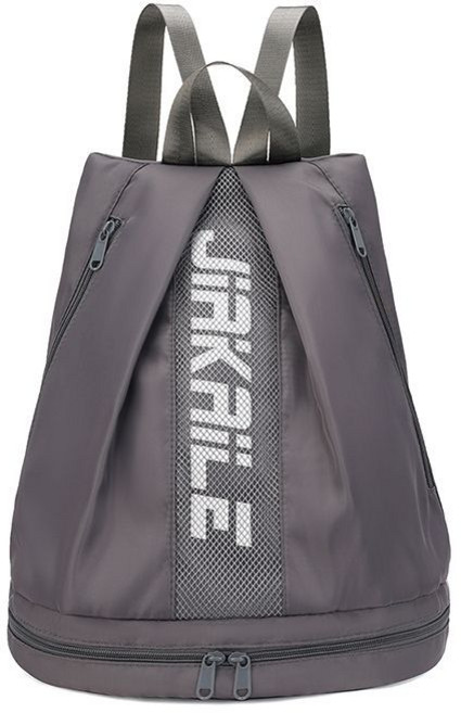 JIAKAILE 運動健身包 乾濕分離 雙肩包 游泳包 防水輕便旅行背包, 通用