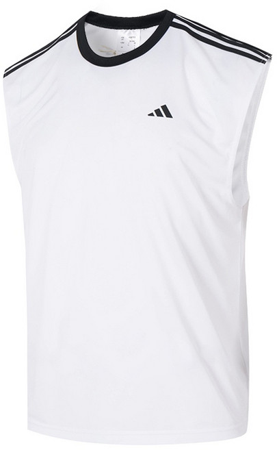 아디다스 남성 올 월드 탱크 스포츠 민소매 티셔츠 JE9290