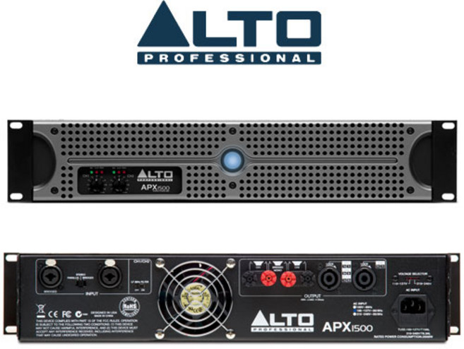 미성악기 알토 ALTO APX-1500 앰프, APX 1500