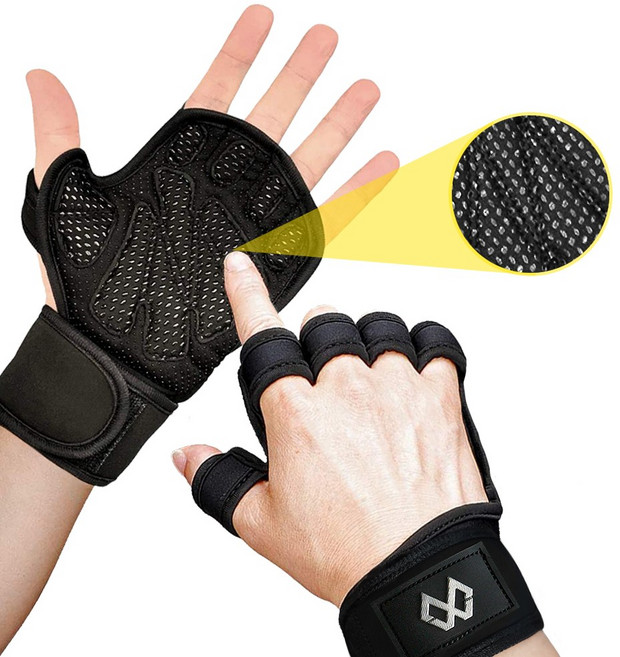 와일드몬스터 헬스장갑, 혼합색상, 1세트