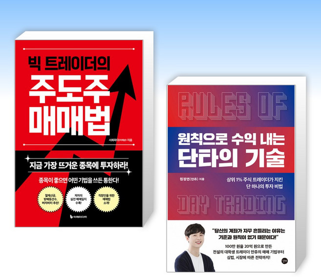 (세트) 빅 트레이더의 주도주 매매법 + 원칙으로 수익 내는 단타의 기술 (전2권)