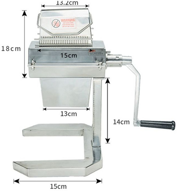 자동 연육기 식자재 칼집 공장 5인치