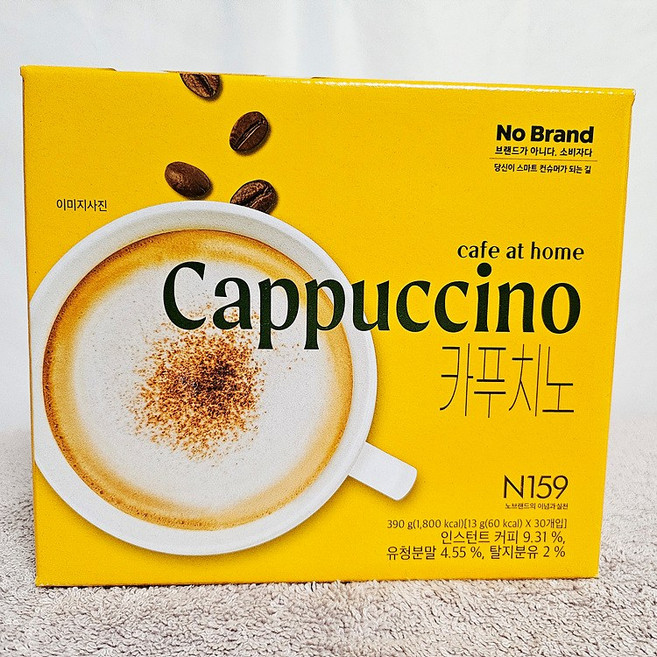 [노브랜드] 카푸치노13g, 13g, 1박스, 30개입, 13g