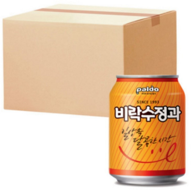 팔도 비락수정과 캔 238ml, 48개
