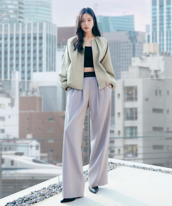 셀렙샵에디션 celebshopedition 2PACK 26SS 스트라이프 밴딩 투턱팬츠