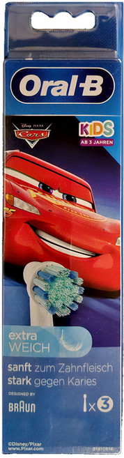 오랄비 EB10K-3 (카즈) 디즈니 어린이 전동칫솔모 1팩(3개), 1개, EB10K-3 카즈