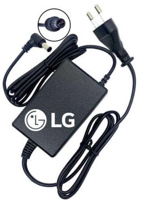LG 27EN430H 22MP58VQ 24MK400H-B모니터19V1.3A어댑터, LG 27EN430H 22MP58VQ 24MK400H-, 1개
