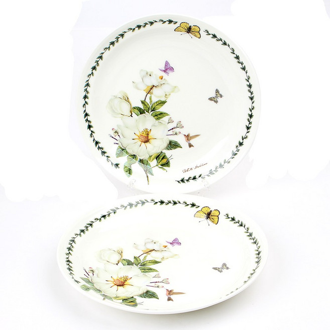 Royal essex 목련 본차이나 11접시, 2개, 화이트