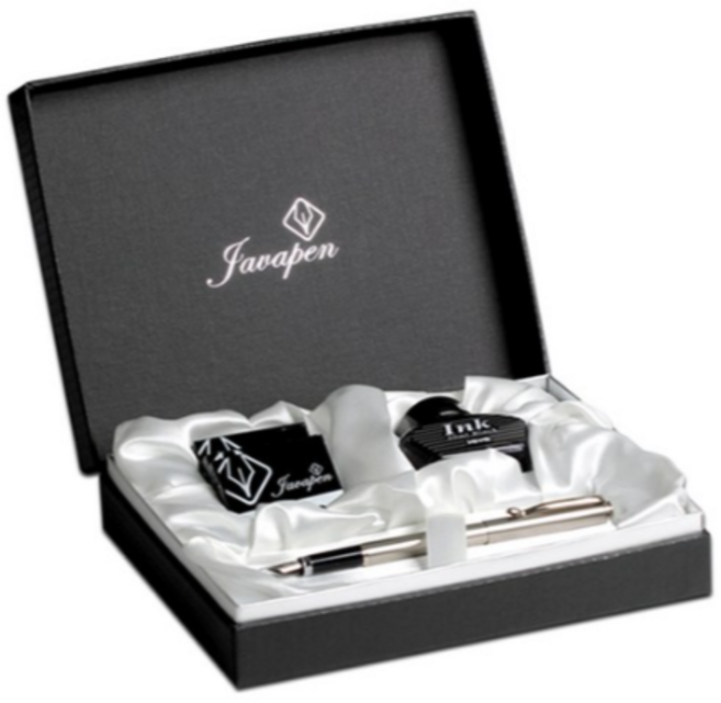 자바펜 매트릭스 만년필 선물세트, EF, COLOR MIX