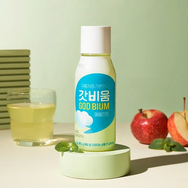 이너클린 갓비움 애플민트 230ml 12개입, 12개