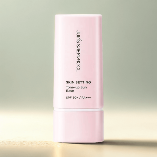 [블리샵]정샘물 스킨 세팅 톤업 선 베이스 40ml 파데프리 생기톤업, 1개