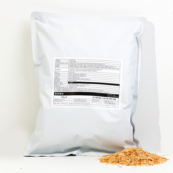 구운 볶은 카다이프 면 튀르키예산 500g 1kg, 카다이프 500g, 1