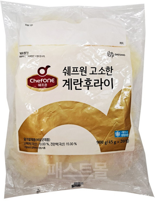 쉐프원 고소한 계란후라이, 1개, 900g