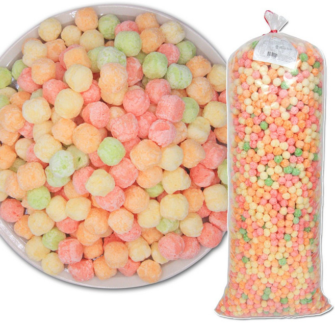 웰링스 우리식품 업소용 대용량 뻥튀기 박스포장 앵두콘4kg, 1개, 4kg