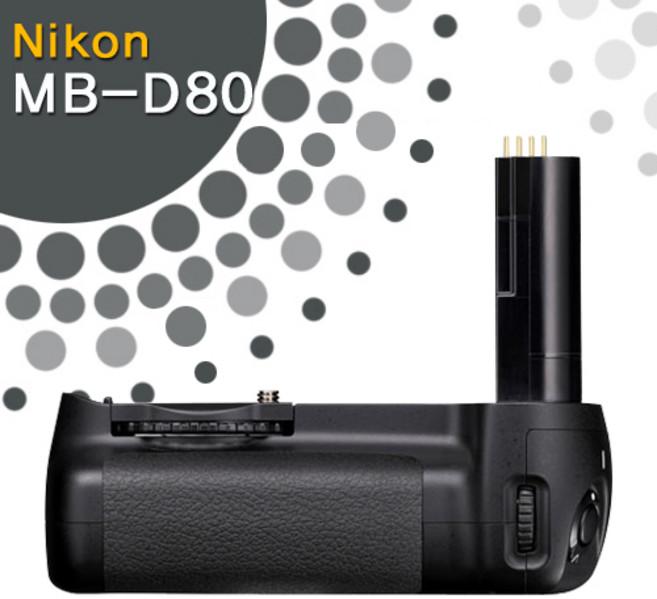 니콘 정품 MB-D80 세로그립 [D80/D90 전용] k, 단품