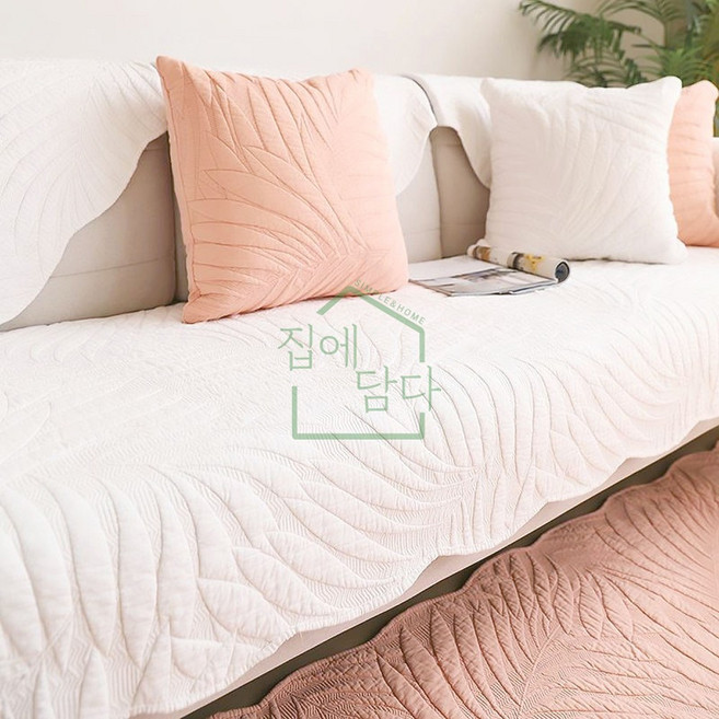 워싱 쇼파패드 소파커버 면 쇼파매트